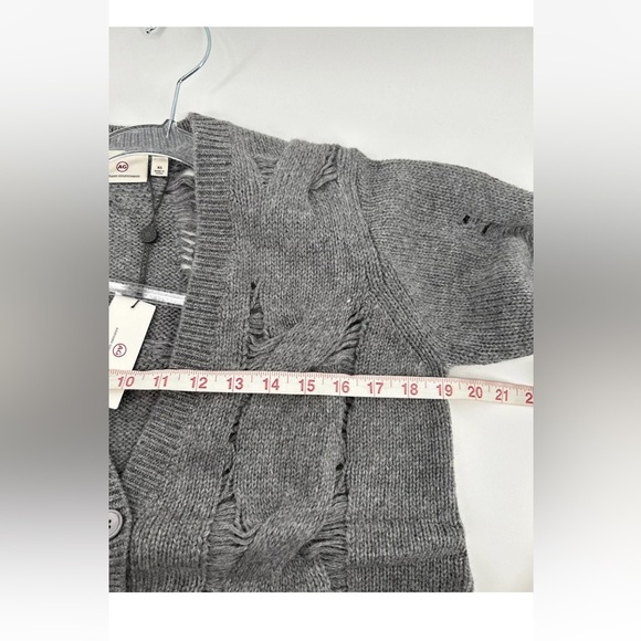 AG Adriano Goldschmied New Sandrine Oversized Wool Mohair Cardigan X Small Nwt - Picture 10 of 13